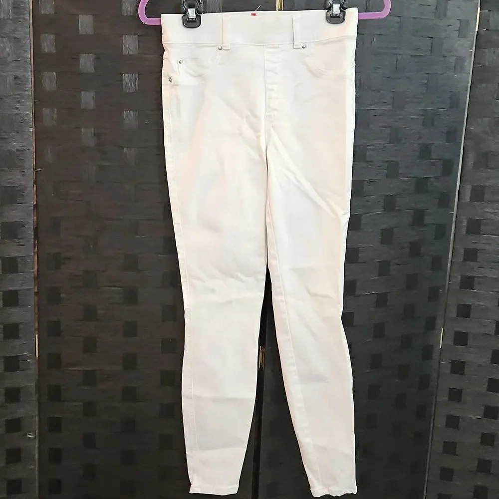 Spanx White High-Waisted Leggings Size Small/ Petite